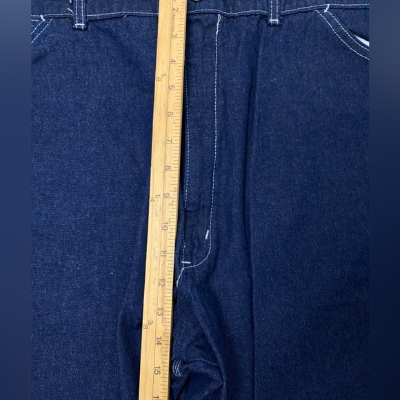 Vintage Dee Cee 1950’s Dark Blue Jeans 42x30 New With Out Tag. - Picture 11 of 11